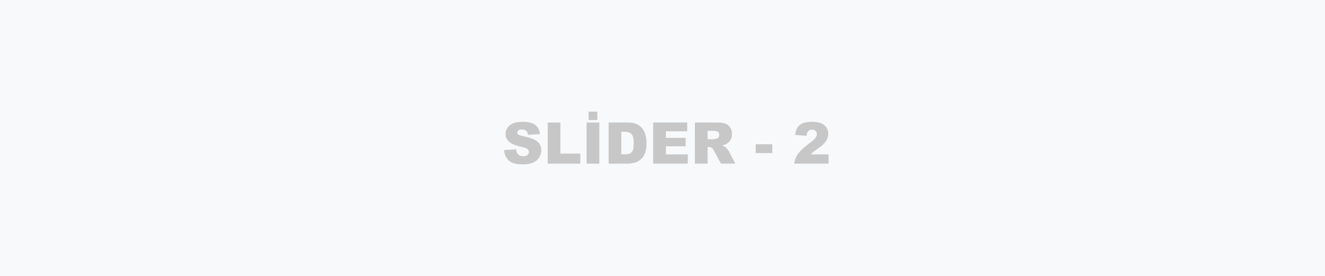 Slider Görsel
