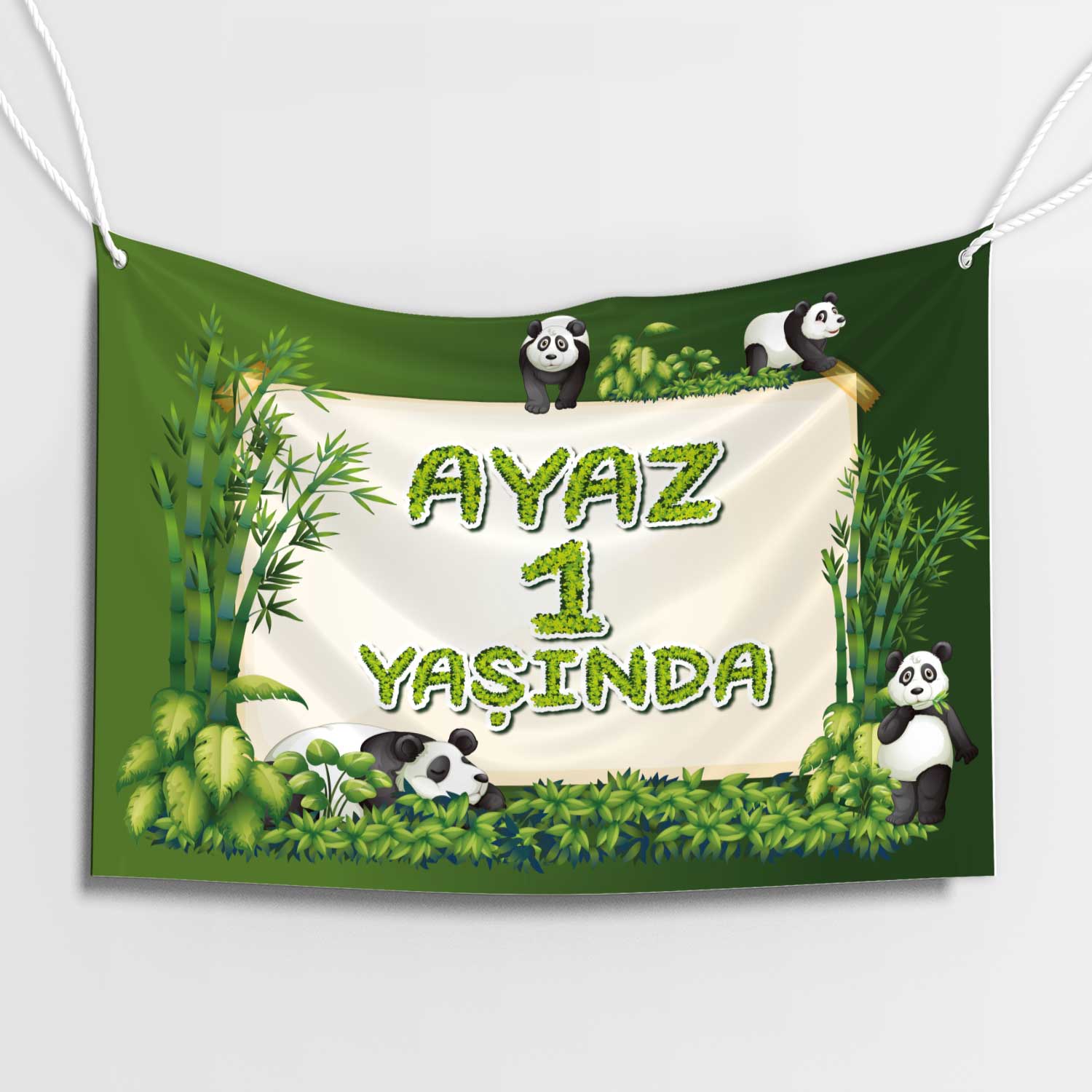 Orman Yolu Doğum Günü Afişi