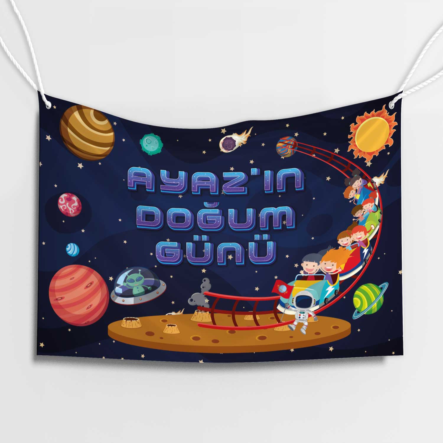 Gezegen Doğum Günü Afişi