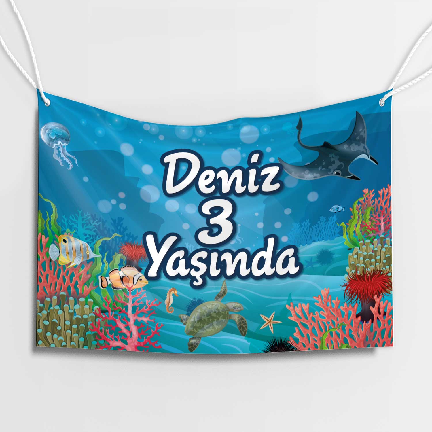 Gece Denizinde Doğum Günü Afişi