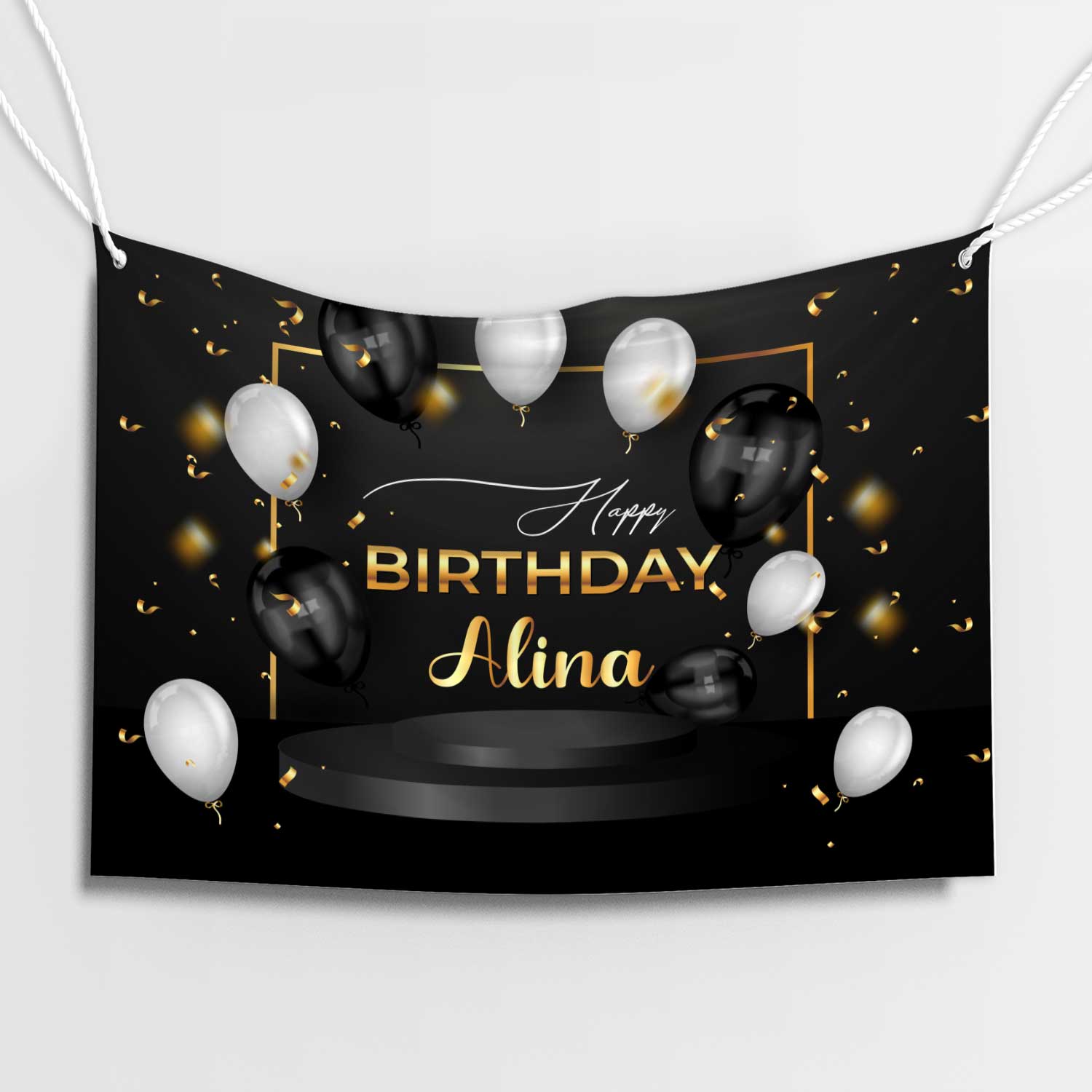 Siyah Altın Doğum Günü Afişi