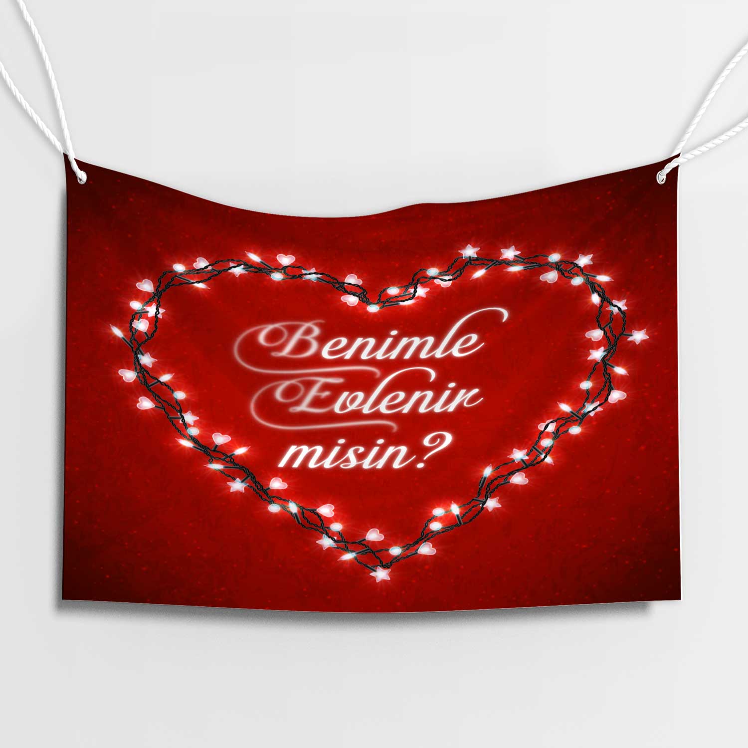 Kırmızı Kalp Zinciri Afişi