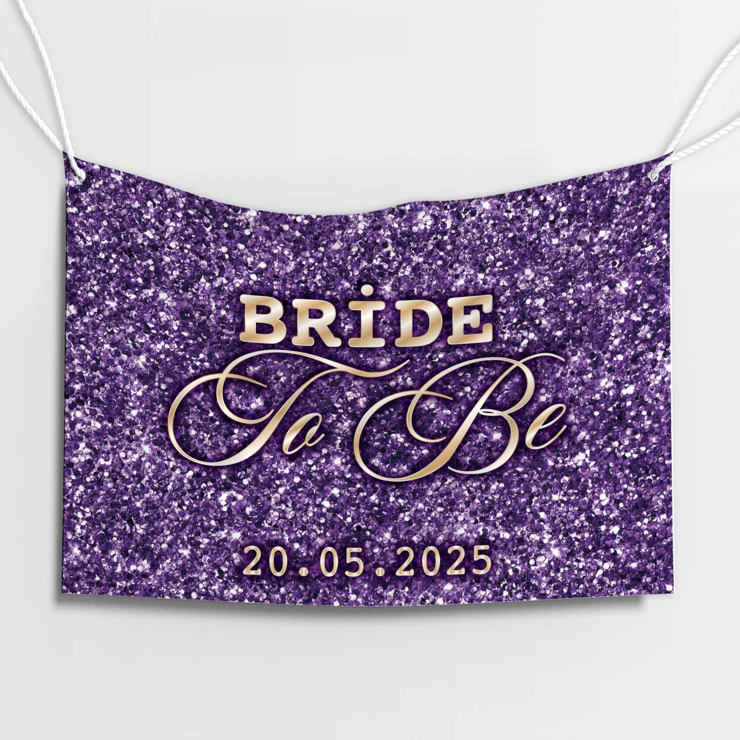 Gümüş Simli Bride To Be Afişi